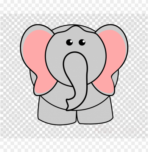 sad elephant PNG files with transparent backdrop