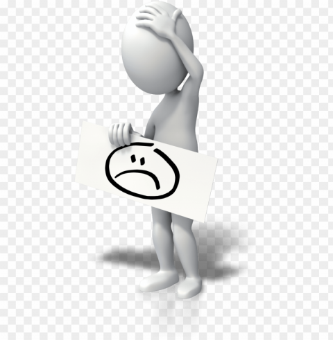 sad stick figure - stick figure baby Transparent PNG Illustration with Isolation