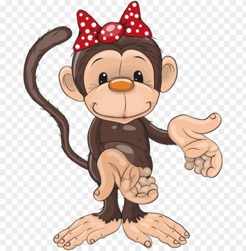safari & zoo cute monkey cartoon monkey cartoon art - cartoon monkey family PNG images for graphic design