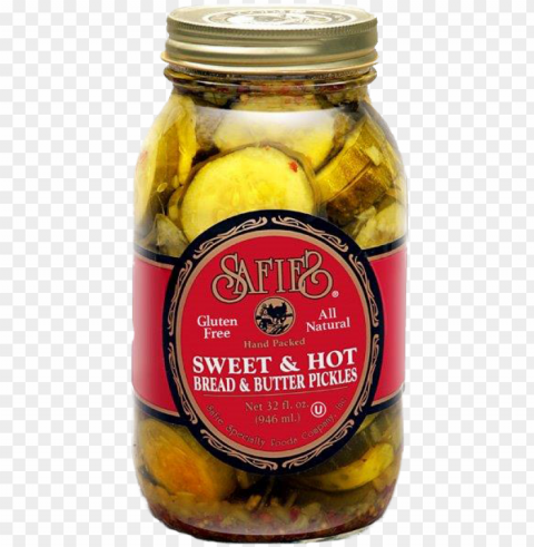 safie sweet & hot bread & butter pickles - kentucky sweet and spicy pickles PNG transparent photos extensive collection