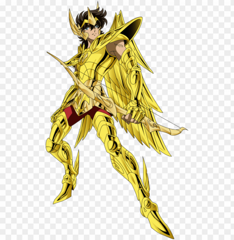 sagittarius aiolos - saint seiya sagittarius PNG Isolated Illustration with Clear Background PNG transparent with Clear Background ID c4194dac