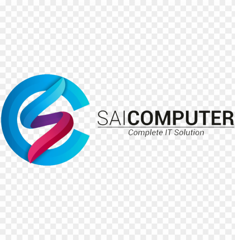 sai computer - sai computer logo desi Isolated Graphic on Clear PNG