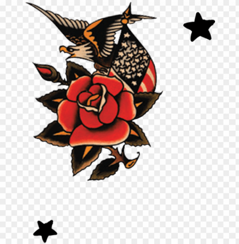 sailor jerry - old school rose sailor jerry Free PNG transparent images