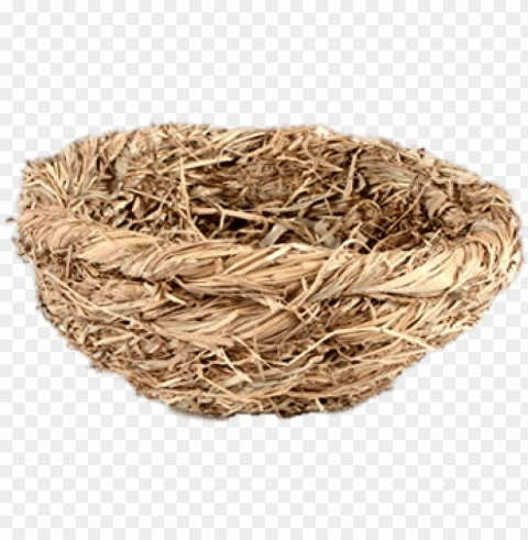 saim straw bird nest house for small birds Transparent Background Isolated PNG Icon