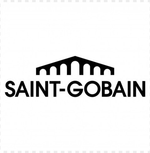 saint gobain logo vector Isolated Artwork on Transparent Background