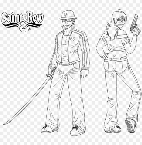 saints row coloring sheets 2 by jonathon - saints row coloring pages PNG images with no limitations