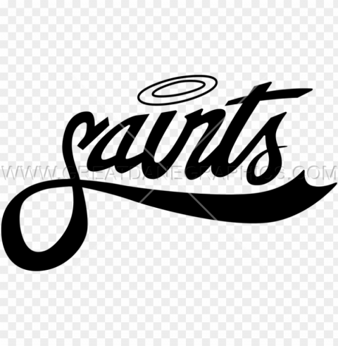 saints text with halo - saints logo with halo PNG images transparent pack