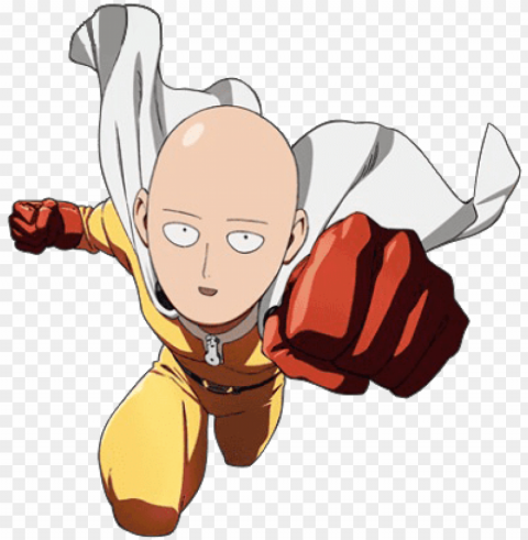 saitama - one punch man full body PNG files with transparent canvas extensive assortment