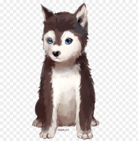 sakhalin husky Clean Background Isolated PNG Art