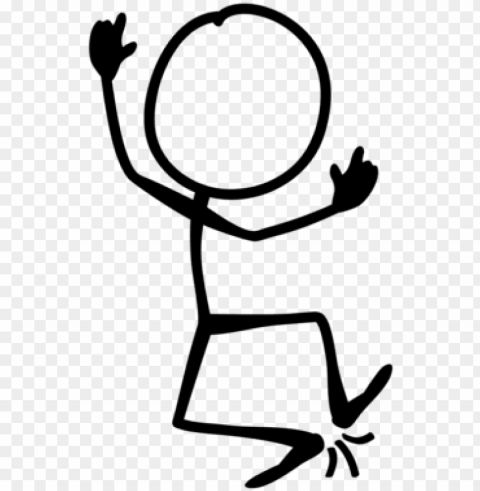 sales training - stick figure jumping for joy Transparent background PNG images complete pack PNG transparent with Clear Background ID 9c116fb6