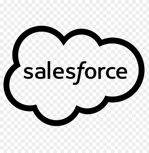salesforce transparent logo PNG design