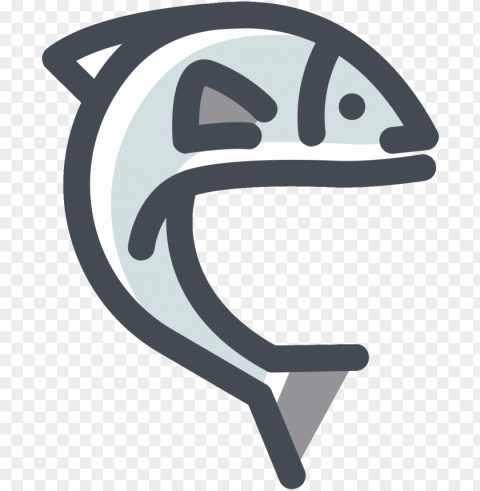 salmon icon Transparent Background PNG Isolated Art
