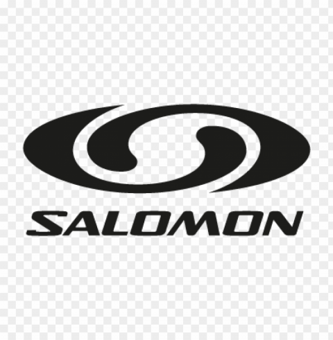 salomon vector logo free Isolated Subject in Clear Transparent PNG