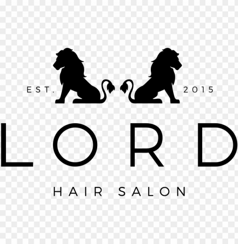 salon clip separator - silhouette Isolated Element in HighQuality PNG