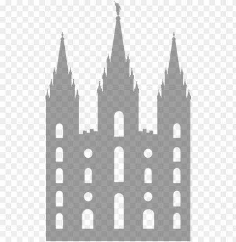 salt lake city temple clip art at clker - salt lake temple silhouette HighResolution PNG Isolated on Transparent Background