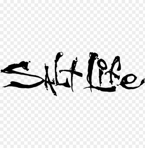 salt life logo vector - salt life stickers HighResolution PNG Isolated Artwork