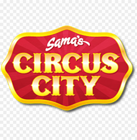 sama's circus city logo PNG Image Isolated on Clear Backdrop