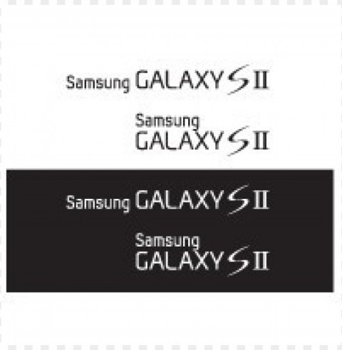 samsung galaxy s 2 logo vector free PNG Image with Transparent Isolated Graphic Element