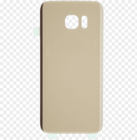 samsung galaxy s7 edge rear glass panel gold - s7 back cover gold Transparent PNG graphics variety