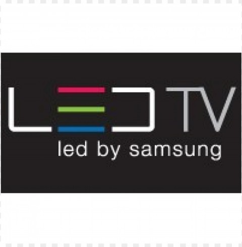 samsung led tv logo vector download free PNG Image with Transparent Isolated Graphic