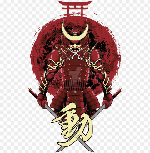samurai Transparent PNG Isolated Item with Detail