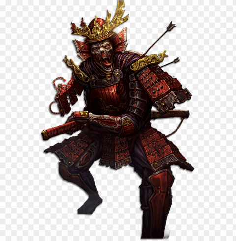 samurai Transparent PNG Isolated Object with Detail PNG transparent with Clear Background ID 8a1fae2d