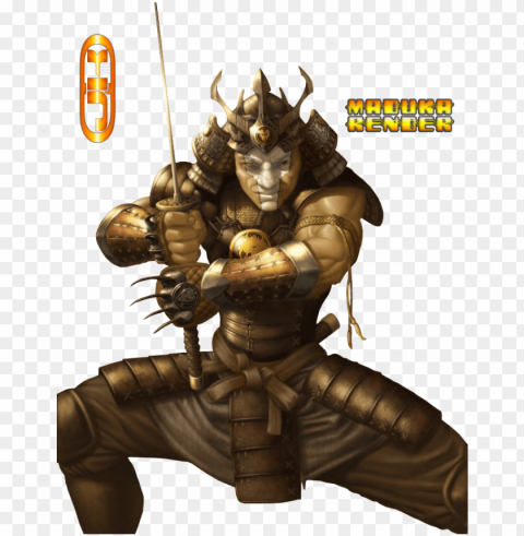 samurai Clean Background Isolated PNG Icon PNG transparent with Clear Background ID d4d7162b