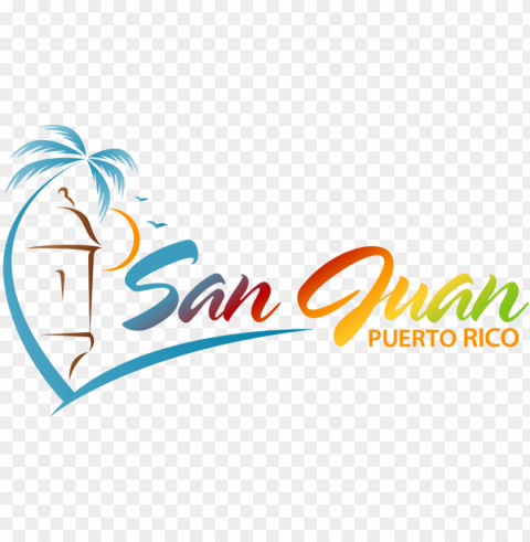 san juan puerto rico travelling logo design - san juan puerto rico logo Transparent PNG stock photos