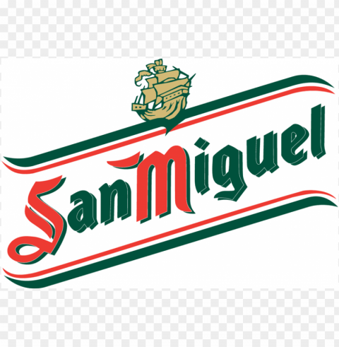san miguel brewery logo Transparent design PNG