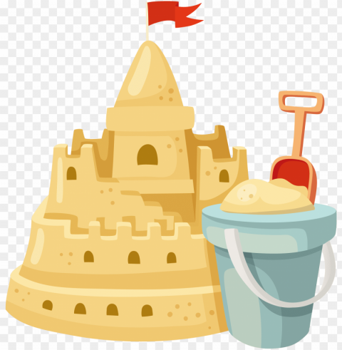 sand art and play clip art - clipart sand castle PNG with transparent background for free