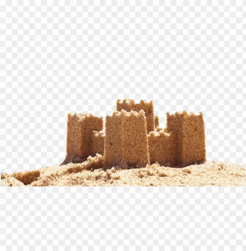 sand castle four towers PNG graphics with clear alpha channel selection