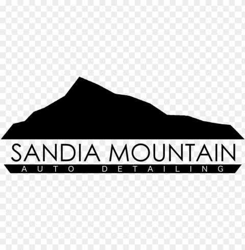 sandia mountain auto detailing llc Transparent Background Isolated PNG Design