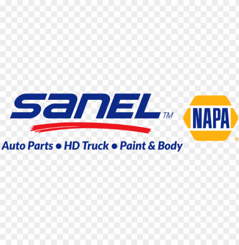 sanel napa logo blue with tag line - sanel napa High-definition transparent PNG