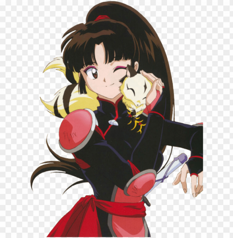 sango - sango inuyasha Isolated Artwork on HighQuality Transparent PNG