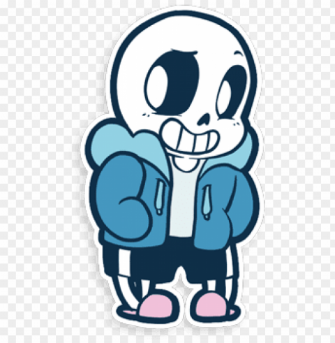 sans sticker large - undertale chibi sans Transparent PNG Object with Isolation PNG transparent with Clear Background ID b208dcb9