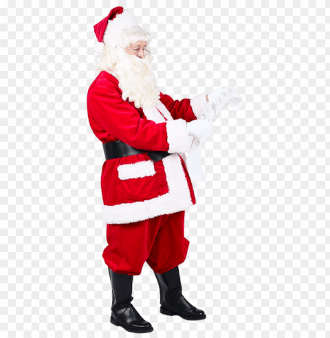 santa claus list PNG images with high-quality resolution