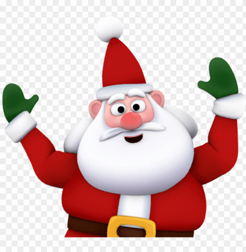 santa clause 3d character PNG files with no background free
