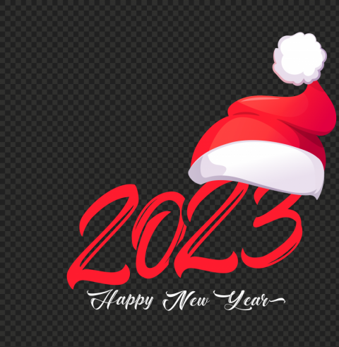 santa hat clipart 2023 free Isolated Item on HighResolution Transparent PNG - Image ID 459cb335