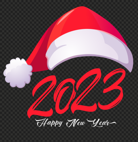santa hat clipart 2023 Isolated Item on HighQuality PNG - Image ID 1e01f9b3