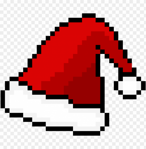 santa hat pixel art Transparent PNG images database PNG transparent with Clear Background ID 0a7f83e8