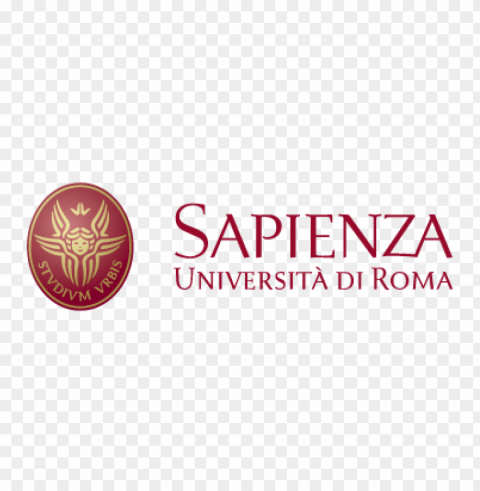 sapienza university of rome vector logo Isolated Design Element in Clear Transparent PNG