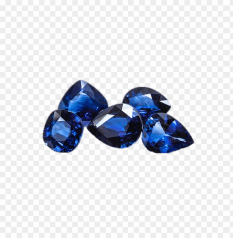 sapphire stones PNG Image Isolated with Transparency