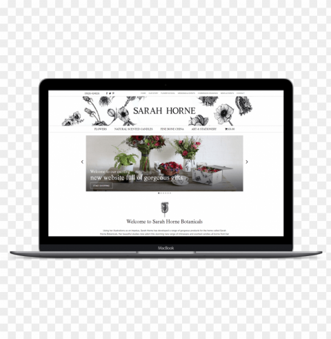 sarah horne - ecommerce website - website PNG Graphic with Isolated Clarity PNG transparent with Clear Background ID 522d240a