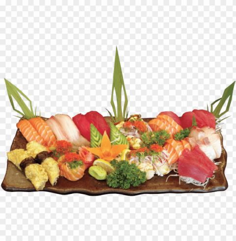 sashimi Transparent PNG Isolated Object with Detail