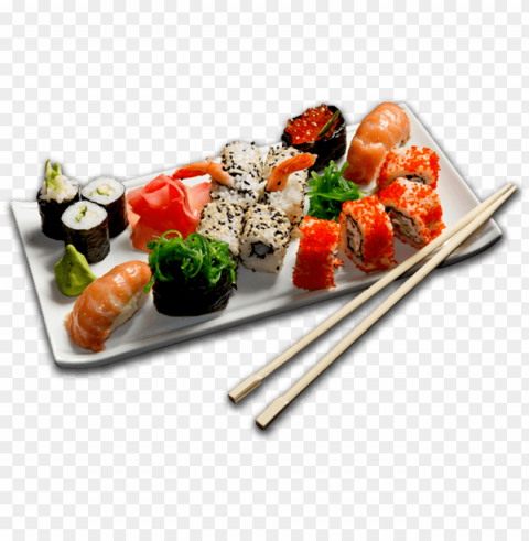 sashimi Transparent PNG Artwork with Isolated Subject