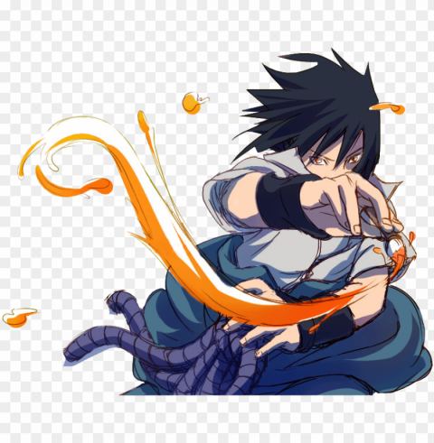 sasuke render fanart Transparent PNG Isolated Subject