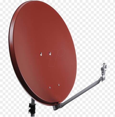 sat satellite dish 75 cm red dur-line - tv satellite dish PNG transparent photos extensive collection