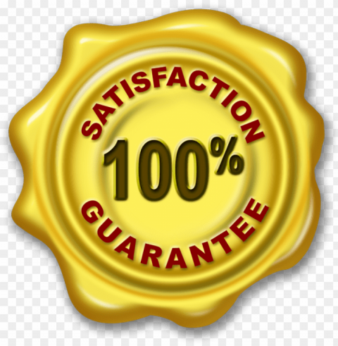 satisfaction guarantee wax seal - 100 satisfaction guaranteed Transparent background PNG images selection