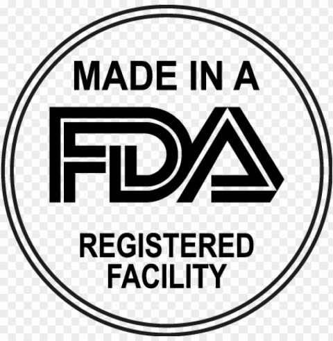 satisfaction guaranteed or your money back we are committed - made in fda registered facility Clear Background Isolated PNG Icon