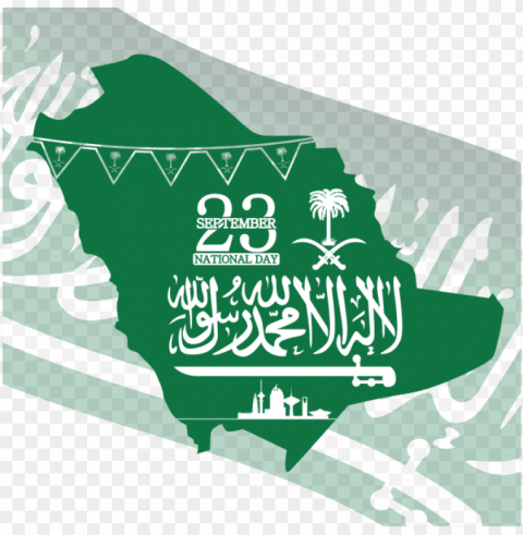 saudi arabia national day in september 23 th happy - flag royal standard of saudi arabia PNG images without restrictions